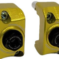 Driven Captive Axle Blocks Gold for Kawasaki Ninja ZX-4RR 2023