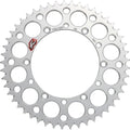 Renthal Sprocket Rear 49T 520 Ultralight Aluminum Silver #112U-520-49GESI