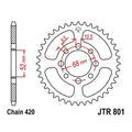 JT Steel Rear Sprocket 420 37T JTR801.37 for Suzuki LT50 QuadRunner/Trail Buddy