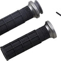 Odi Hart-Luck Signature V-Twin Lock-On Grips Black/Gun Metal Indian Roadmaster