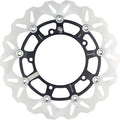 GBrakes Floating Wave Brake Rotor 310mm Front Black #GBDU042 for Yamaha