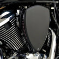 Baron Big Air Cleaner Kit Smooth Black for Kawasaki Vulcan 900 2006-2019