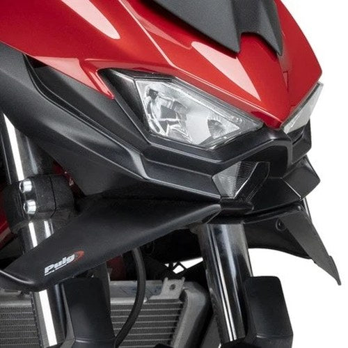 Puig Spoiler Front Fairing Winglets for Kawasaki Z500 2024-2025