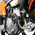 P3 Carbon Fiber Heat Shield for Stock Header #201055 Husqvarna FE 250 2017-2018