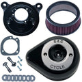 S&S Stealth Air Cleaner Kit w/Teardrop Cover Black #170-0523 Harley Davidson