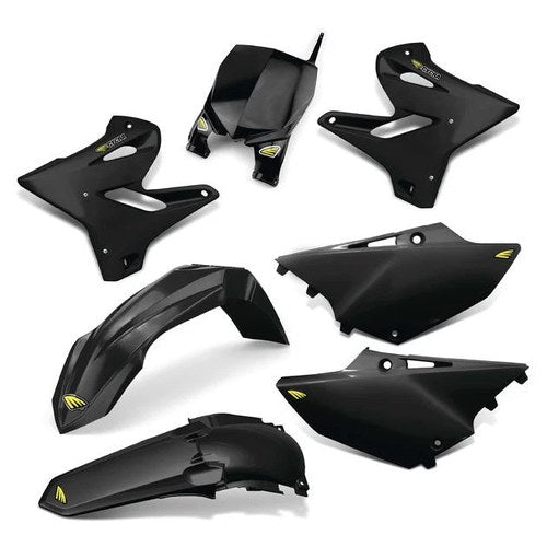 Cycra Powerflow Plastics Kit Black #1CYC-9316-12 fits Yamaha YZ125/YZ250/YZ250X