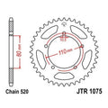 JT Steel Rear Sprocket 520 39T Kymco 250 Venox 2004-2009