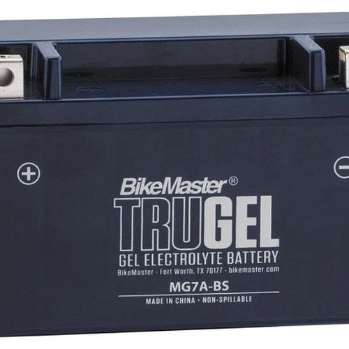 BikeMaster TruGel Battery #MG7A-BS fits Aprilia/Kawasaki/Honda