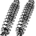 Bitubo Wme Spring Preload Adjustable Shocks Rear 12" Chrome Harley Davidson Dyna
