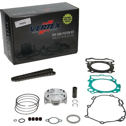 Vertex Top End Piston Kit Size B 76.96mm for Yamaha YZ250F/WR250F/YZ250FX