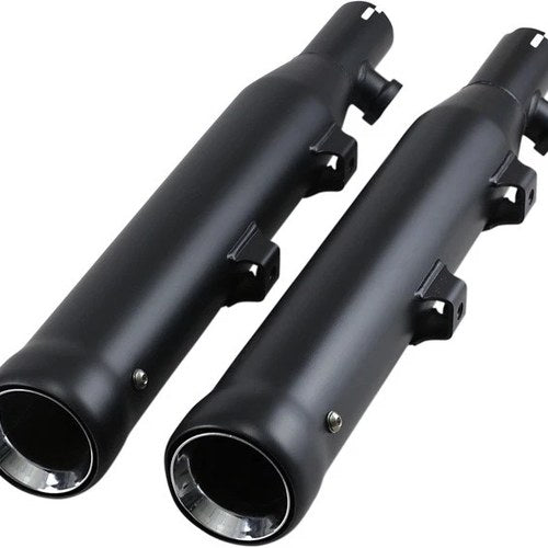Cobra 3" Neighbor Hater Slip-On Mufflers Black #6085RB Harley Davidson Sportster