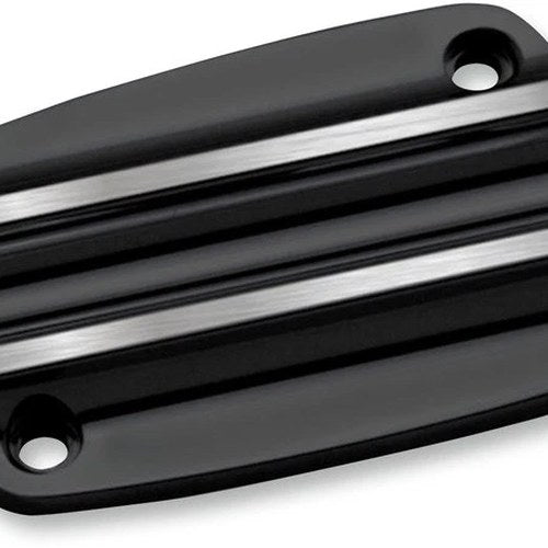Covingtons Finned Front Brake Master Cylinder Cover Black #C1175-B