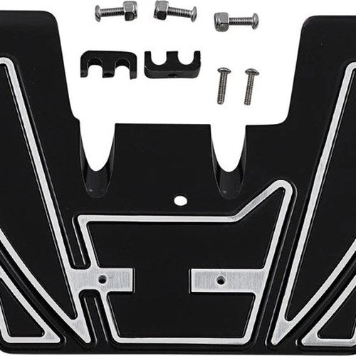 Covingtons Ripper Firewall Plate Black #C1840-B Harley Davidson