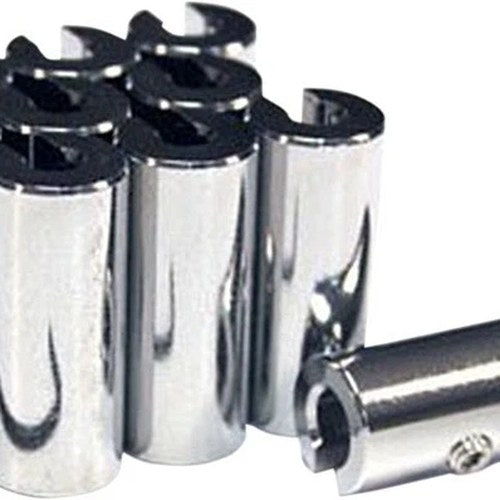No-Mar Wheel Weights 1.5oz Chromed Brass 10-Pack
