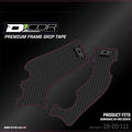 Dcor Frame Grip Tape Grey #16-20-111 for Kawasaki KX450 4-Stroke 2024
