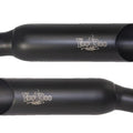 VooDoo Shorty Dual Slip-On Mufflers Black for Suzuki GSX1300R Hayabusa 2008-2020