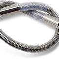 DS Universal Braided Brake Line with AN-3 Fittings 12"