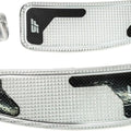 SlyFox Mini Driver Floorboards Silver #SF-906-01-2 Harley Davidson Softail