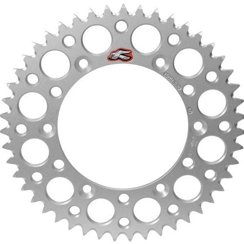 Renthal 428 Ultralight Aluminum Rear Sprocket 51T Silver #441U-428-51GPSI