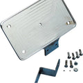DS Aluminum Laydown License Plate Mount Chrome Harley Davidson Softail #139644