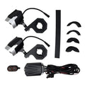 Pathfinder Dual Switchback LED Lights w/Wireless Remote Black/Silver