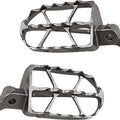 Moose ND Series Offset Footpegs 1/2" Offset Silver fits Honda CRF50F/CRF70F