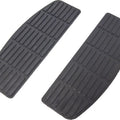 HardDrive Glue-On Rectangular Driver Floorboard Pads Harley Touring 1984-2005