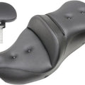 Saddlemen Heated RoadSofa PT Seat With Backrest #284039 Harley Davidson