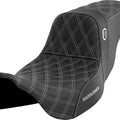 Saddlemen Sdc Performance Gripper Seat Silver Stitch #284835 Harley Davidson