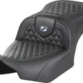 Saddlemen RoadSofa HC Seat Silver Stitch Harley Davidson Road Glide/Street Glide