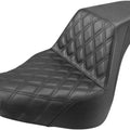 Saddlemen Step-Up LS Seat F. Lattice Stitch Black #283931 Harley Davidson