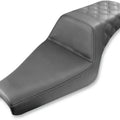 Saddlemen Step-Up LS Seat R. Lattice Stitch Black #283635 Harley Davidson