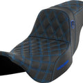Saddlemen Sdc Performance Gripper Seat Blue Stitch #284855 Harley Davidson