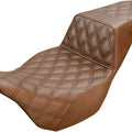 Saddlemen Step-Up LS Seat Brown #283837 Harley Davidson