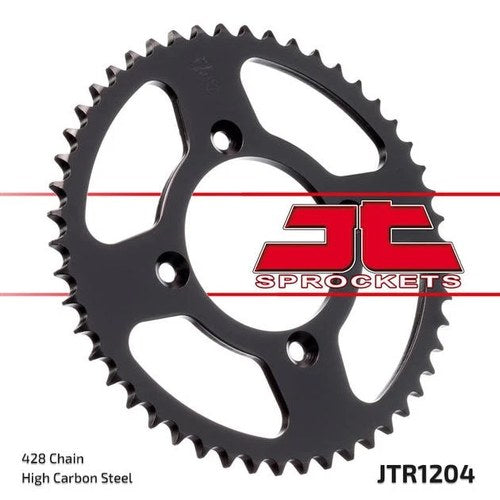 JT Steel Rear Sprocket 428 50T #JTR1204.50 fits Honda XR100R/CRF100F