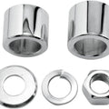 Colony Axle Spacer/Nut Kit Front Chrome #2022-5 Harley Davidson Softail/Dyna