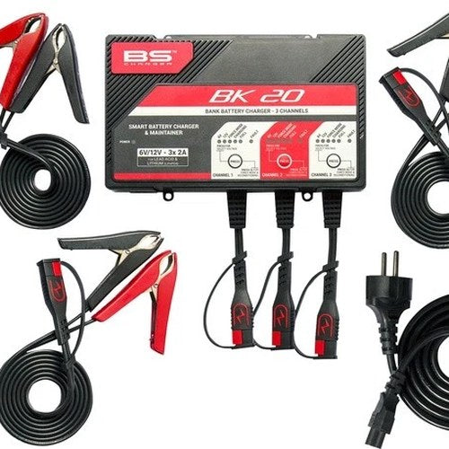 BS Battery BK20 Smart Bank Battery Charger & Maintainer