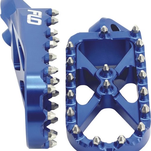 Flo Motorsports Adventure/Snow Footpeg Blue #SPEG-793BLU fits Yamaha