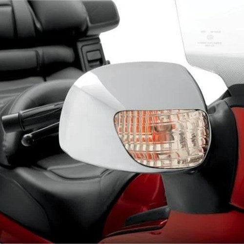 Parts Unlimited Mirror Housings Chrome #45-1232 Honda Goldwing