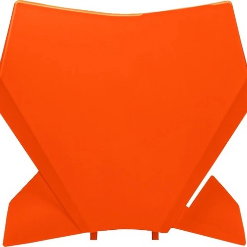 UFO Front Number Plate Orange #KT05013127 KTM