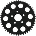 Drag Specialties Flat Rear Sprocket 530 49T Gloss Black Harley Davidson