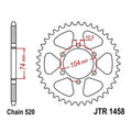 JT Steel Rear Sprocket 520 40T fits Kawasaki KL250 1978-1979