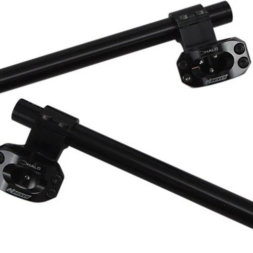 Driven Halo Clip-Ons 41mm Black #DHCLOR41BK for Honda/Suzuki/Kawasaki