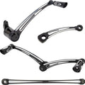 Arlen Ness Deep Cut Foot Control Kit Black #420-106 Harley Davidson