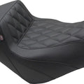 Mustang Squareback/Fastback Solo Seat Diamond Stitch 76430 for Kawasaki Vulcan S