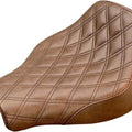 Saddlemen Renegade LS Solo Seat Brown #283685 Harley Davidson Softail