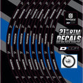 Dcor Branded Rim Decal Set Husqvarna 21" Front #40-80-210 Husqvarna