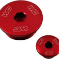 Works Connection Engine Plug Set Red #24-608 Honda CRF250R 4-Stroke 2018-2021