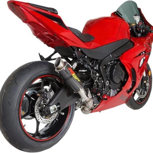 Hotbodies Mgp Slip-On Muffler with Carbon Fiber Sleeve and Rolled Tip 61701-2400