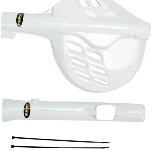 Maier Fork/Disc Guard White #596201 Honda XR250/XR600/CR125R/CR 500/CR250R